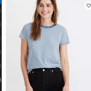 Northside Vintage Tee in Ithaca Stripe Size L